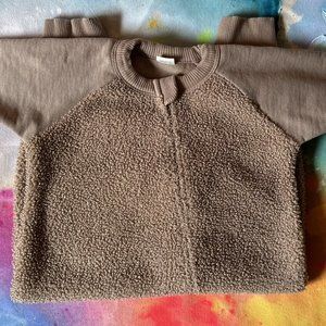 Goumi 100% Cotton Sherpa Fleece Shearling Bunting Jumpsuit Winter